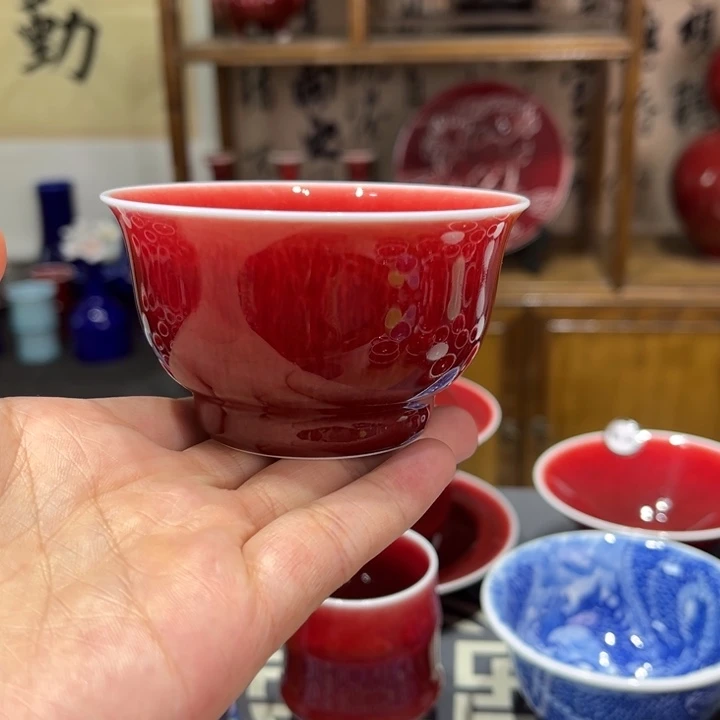 景德镇陶瓷品茗杯福利