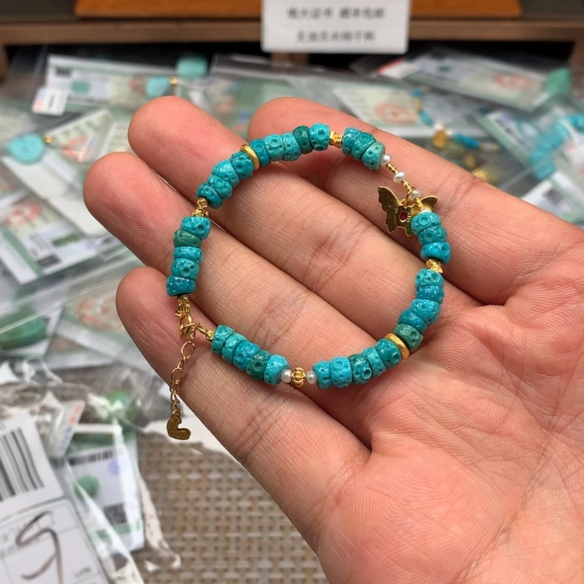 【闪购商品】未镶嵌绿松石颈饰a****a20