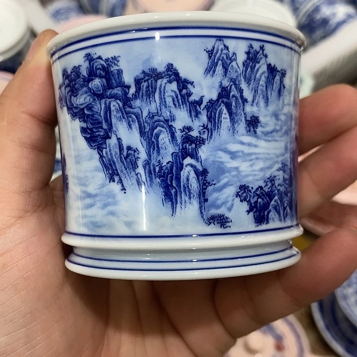 摆件陶景德镇陶瓷主人杯2344