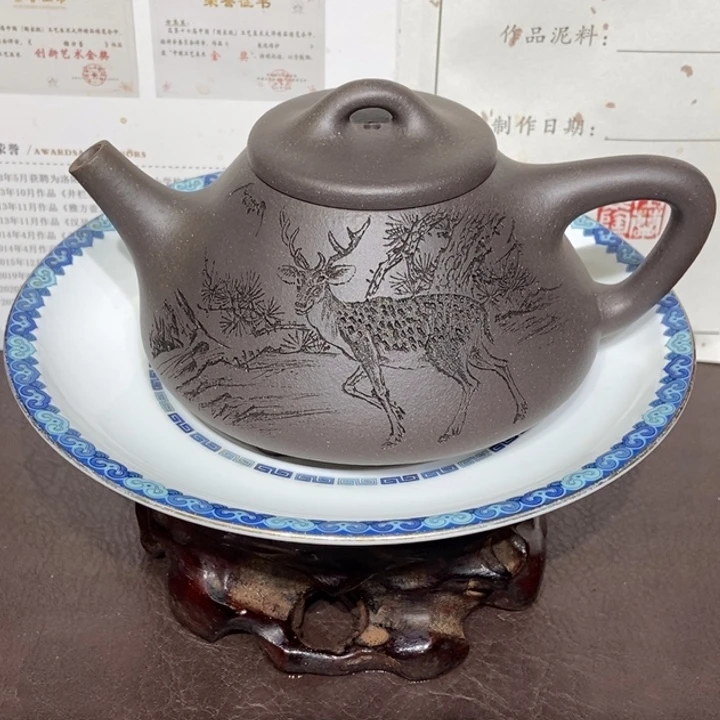 紫砂茶壶全手260容量