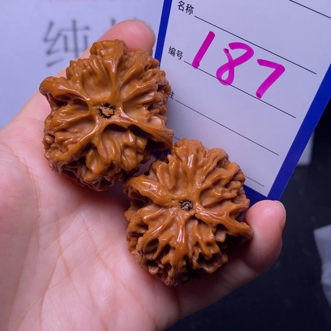 文玩核桃把件187/39苹果园