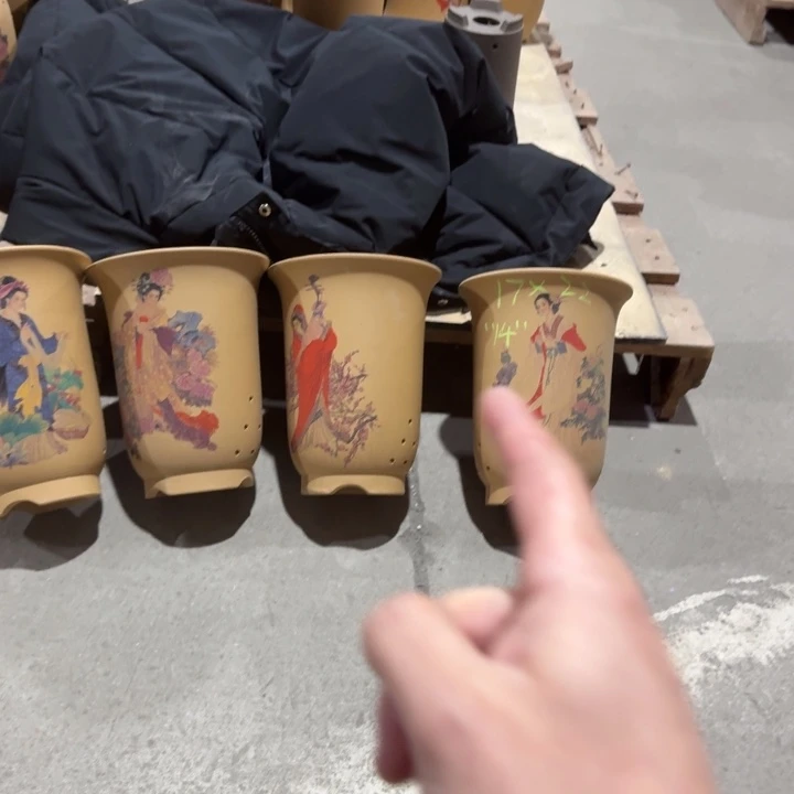 花盆紫砂破损补发