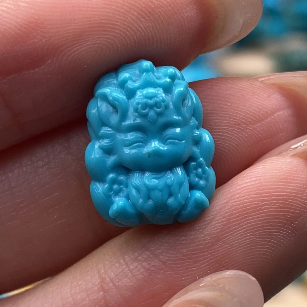 未镶嵌绿松石挂件