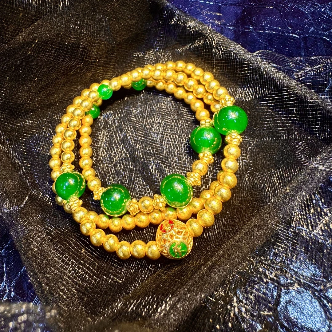 【万佳集团】鎏世金 GO7186 缘定三生手链 时尚饰品