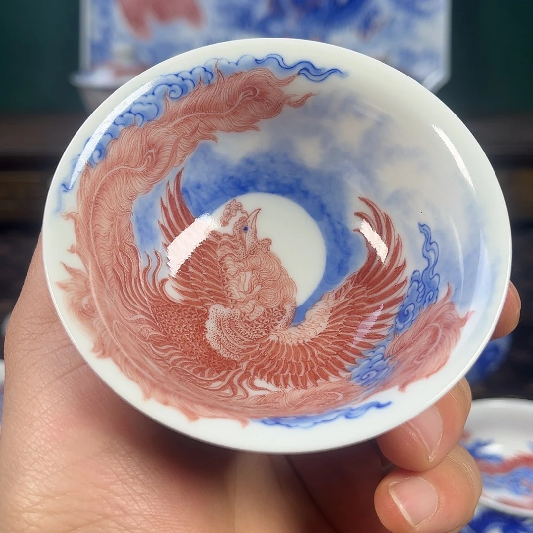 瓷片自成堂景德镇手工手绘