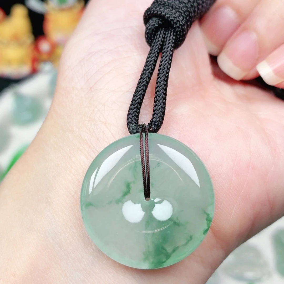 颈饰未镶嵌翡翠缅甸天然A货翡翠
