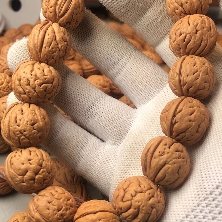 净***月桃核手串盘锦大爆肉尺寸19.5