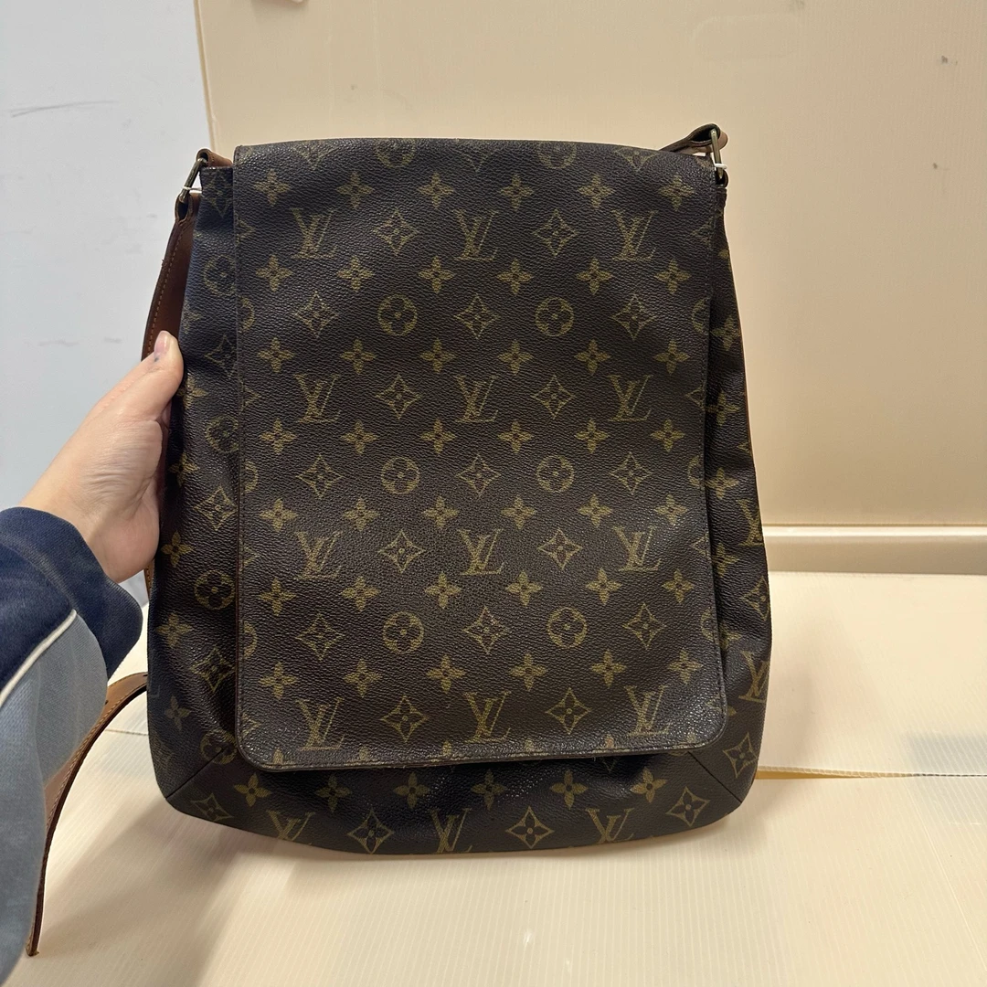 95新 LouisVuitton/路易威登 路易威登老花单肩包 yy 1752 4222