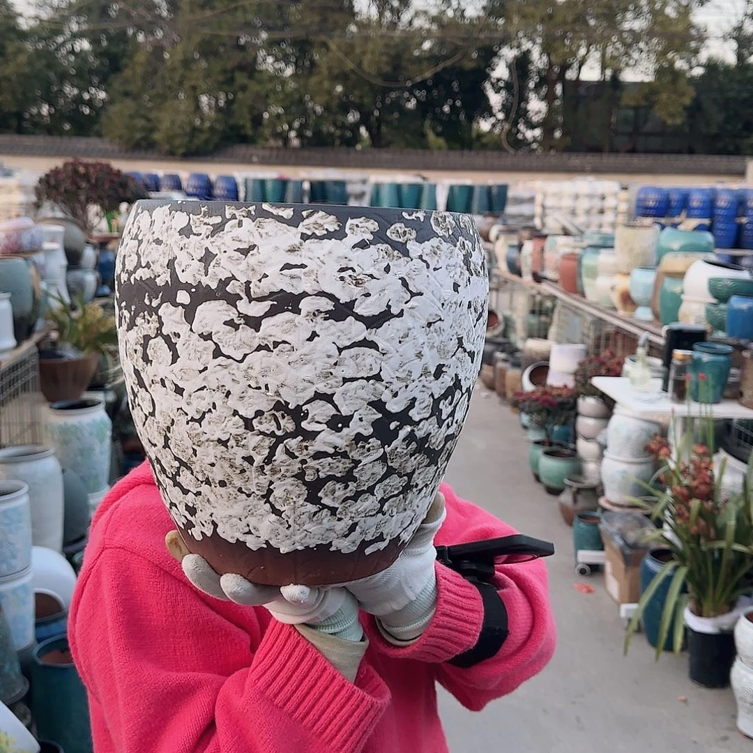 王嫂花盆1208-181高27口25