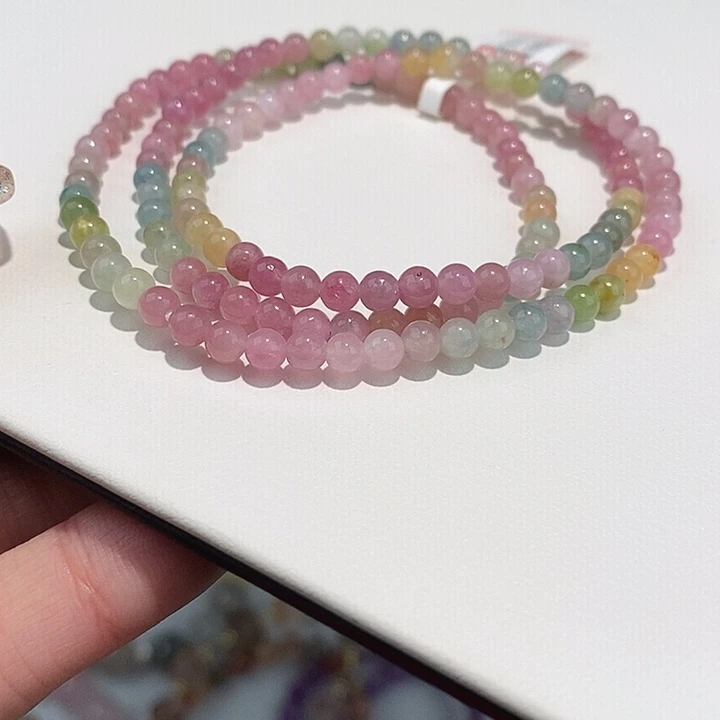 碧玺无未镶嵌碧玺三圈卡4