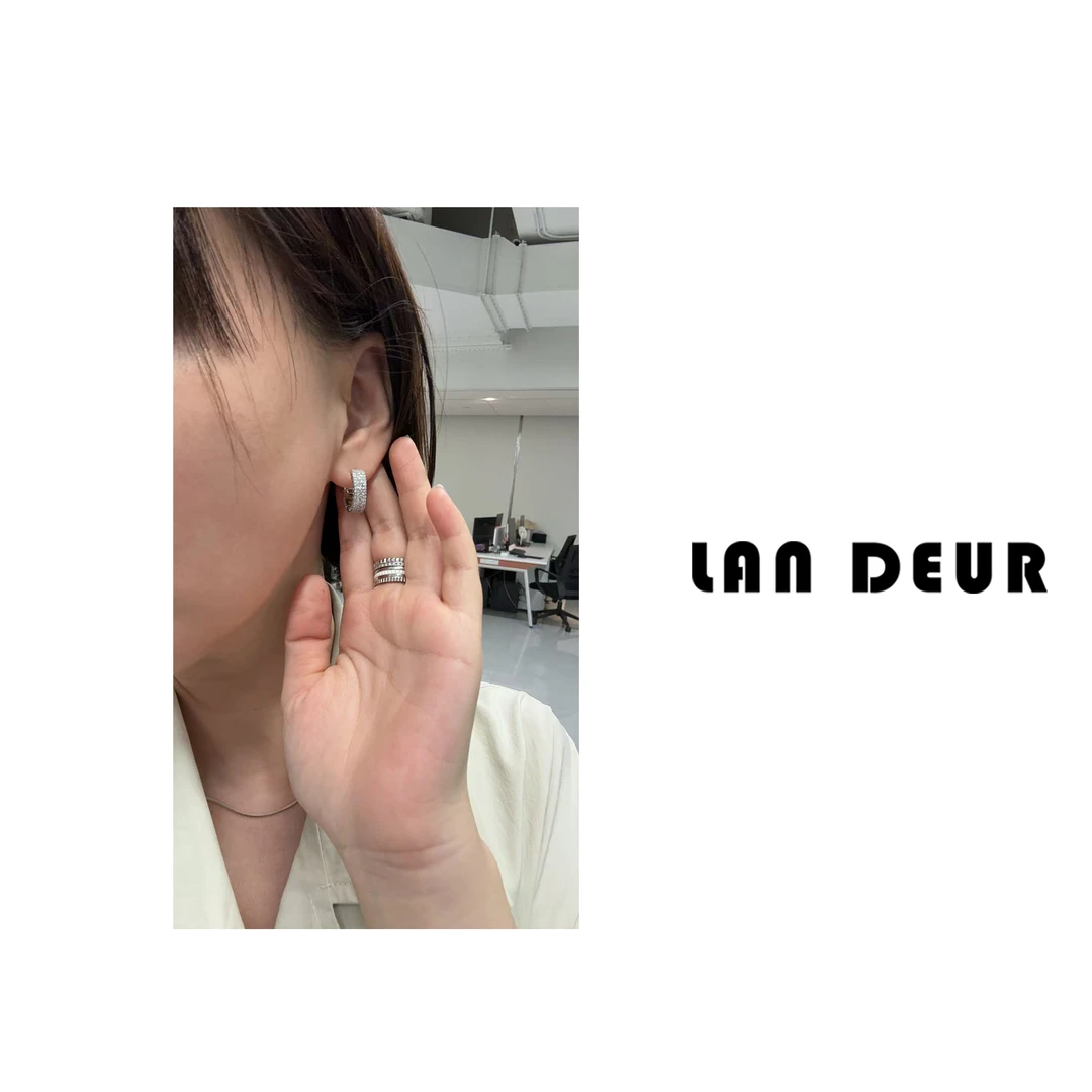 非金属亚克力耳饰 JIUJIU【蔷薇之恋】气质百搭时尚设计小众耳环