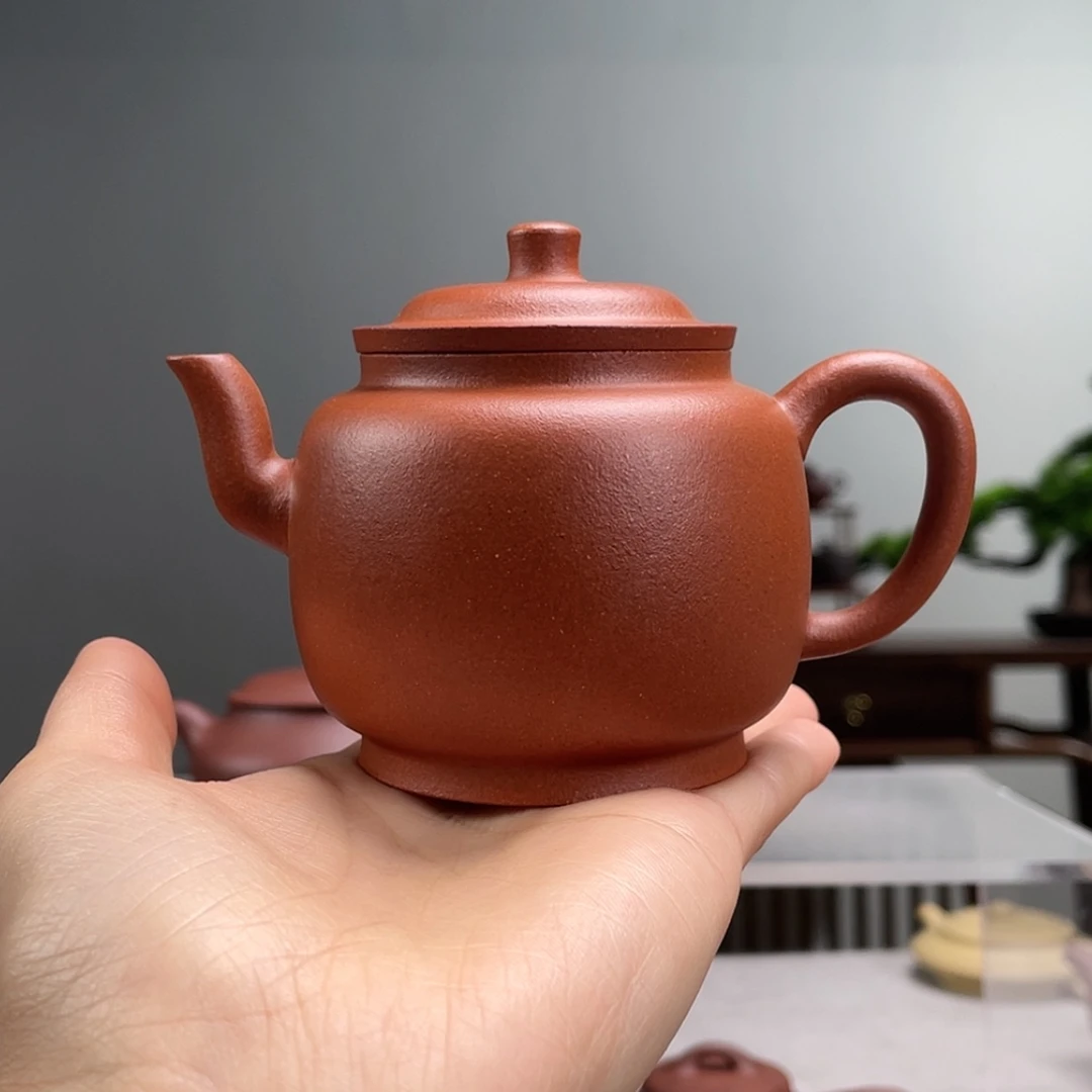 【闪购商品】茶壶紫砂红降坡乳冠容量180cc