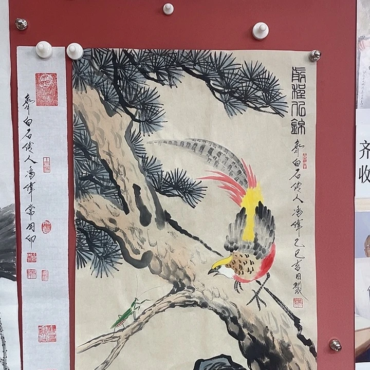 国画冯老师手绘作品