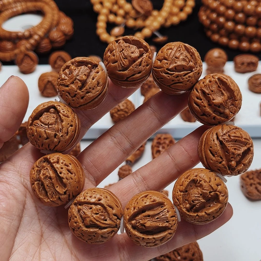 ?****o桃核手工无相佛手工