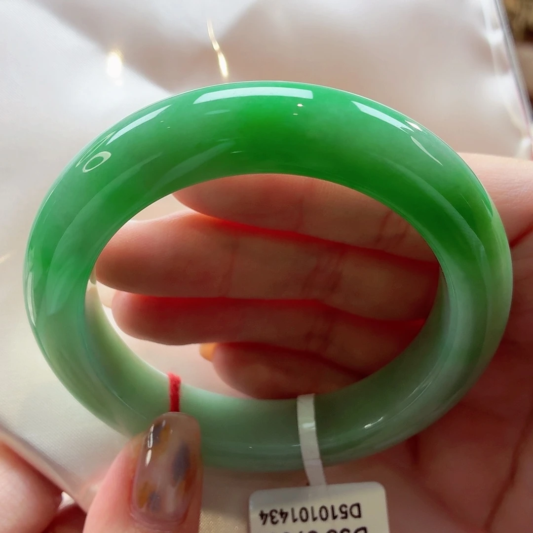 翡翠未镶嵌手镯22（41号）