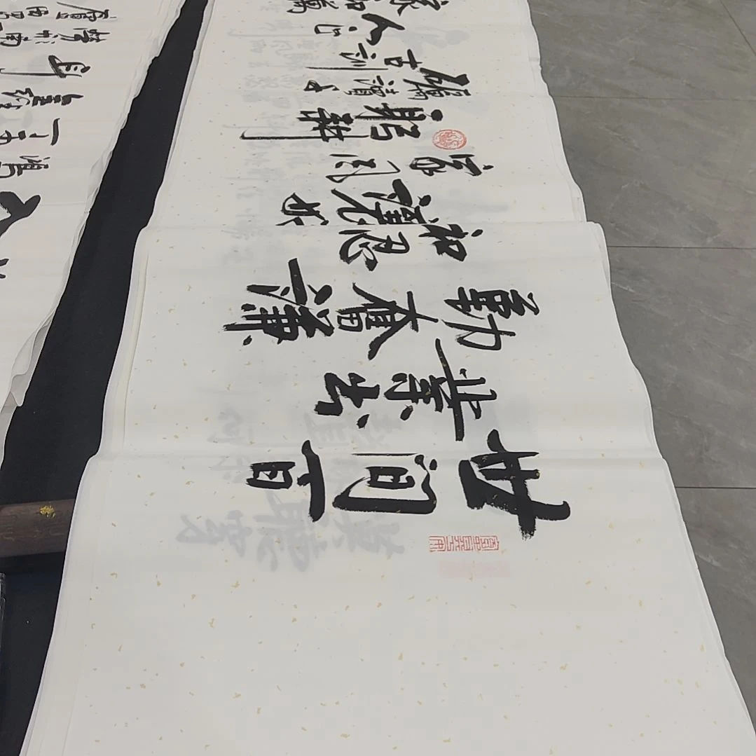 白武坤老师作品一副