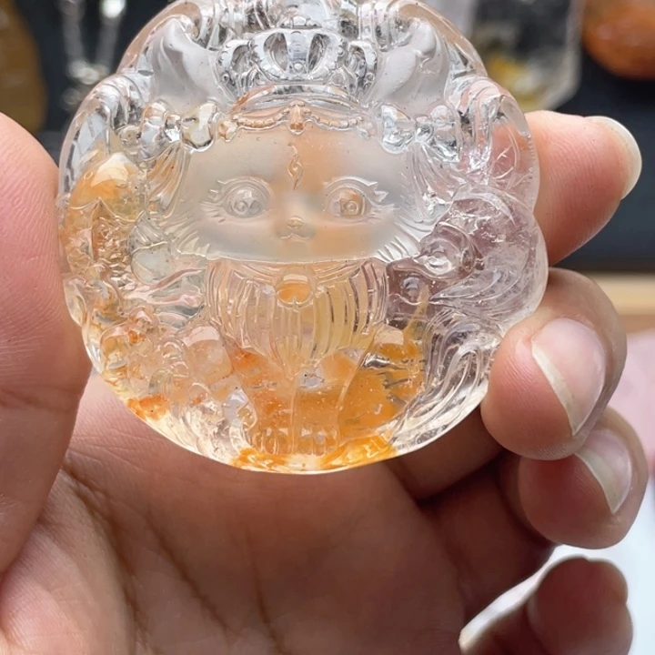 水晶未镶嵌颈饰