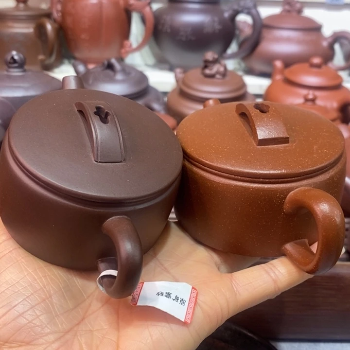 H***宝茶壶紫砂微瑕处理一把