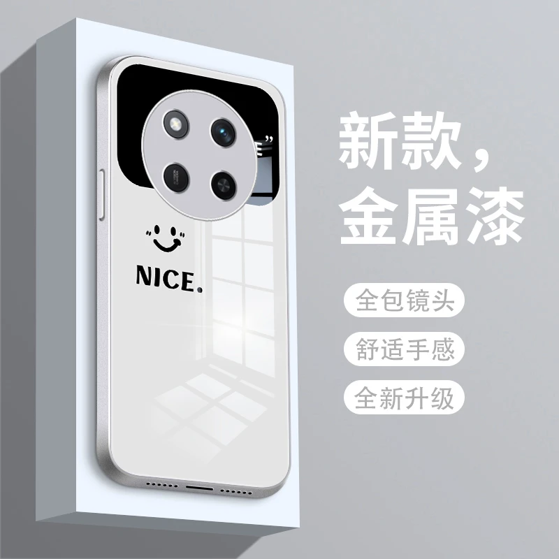 Nice视窗适用荣耀X60pro手机壳荣耀X50金属漆X60GT玻璃x70i男款x