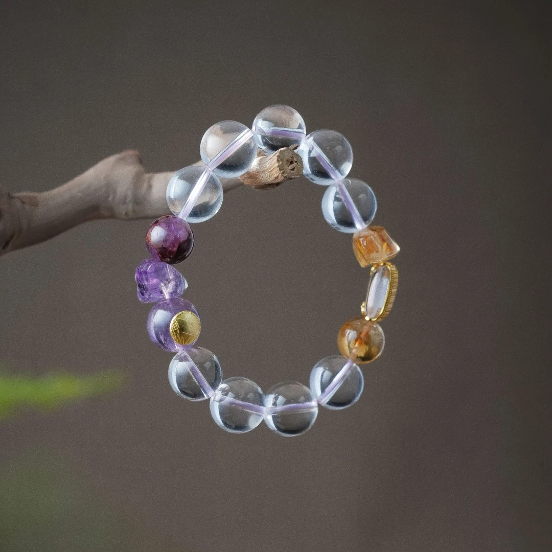 【三月 贝 才 气 全开】金福定制水晶手串