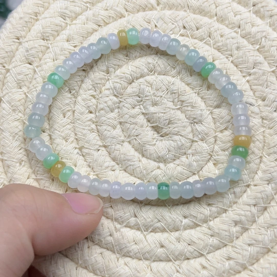 未镶嵌手链翡翠翡翠