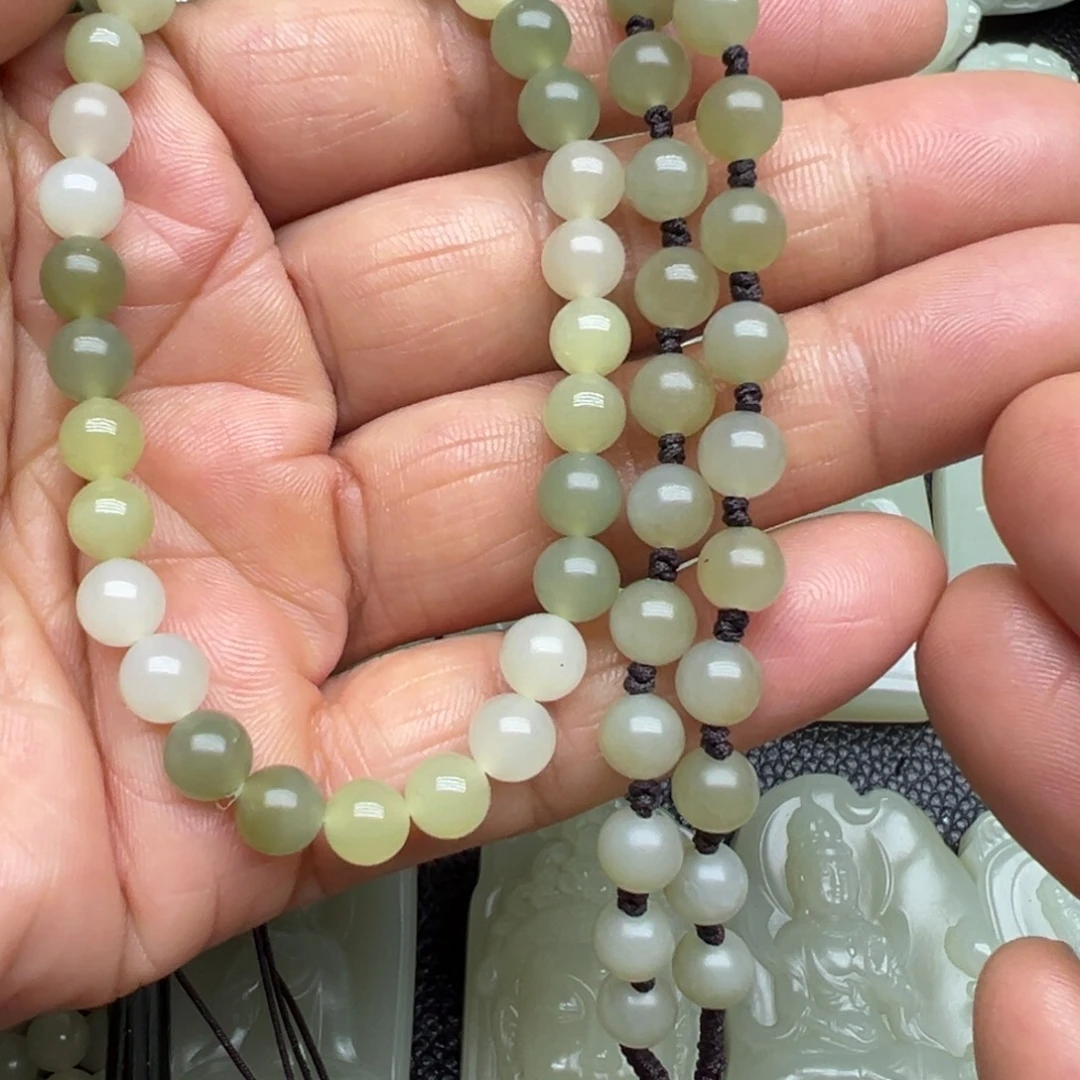 和田玉（糖玉）未镶嵌吊坠(不含链)