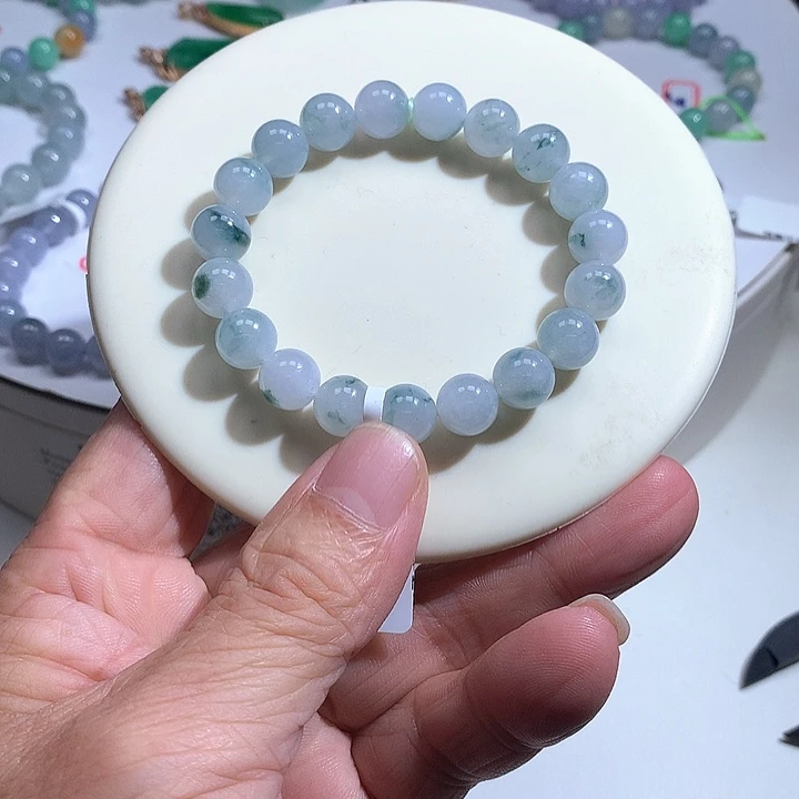 翡翠未镶嵌手串36