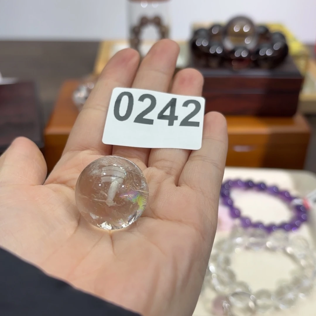 未镶嵌手链水晶穿****族单珠