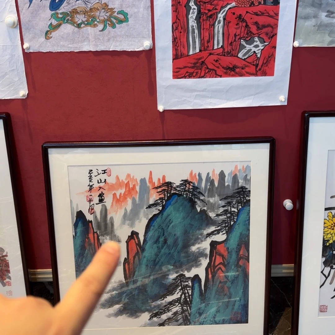 大***沱横款精品书画作品欣赏