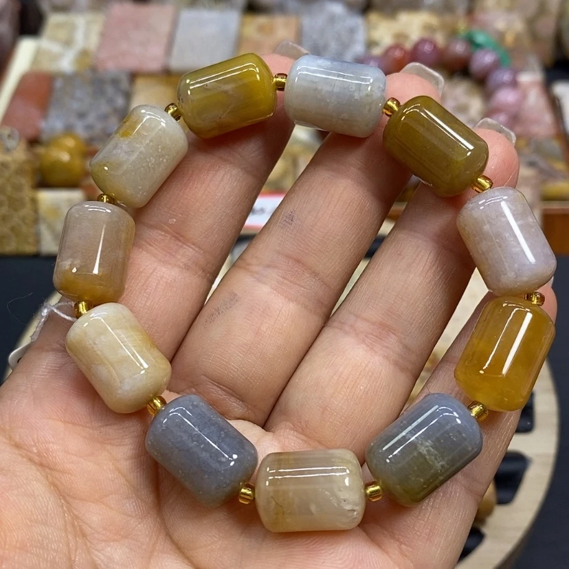 【闪购商品】硅化珊瑚（珊瑚玉）颈饰未镶嵌 K88