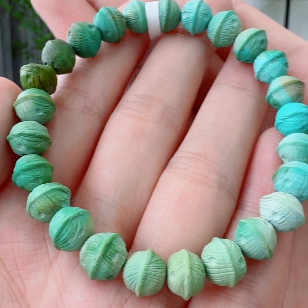 未镶嵌绿松石珠宝奇石