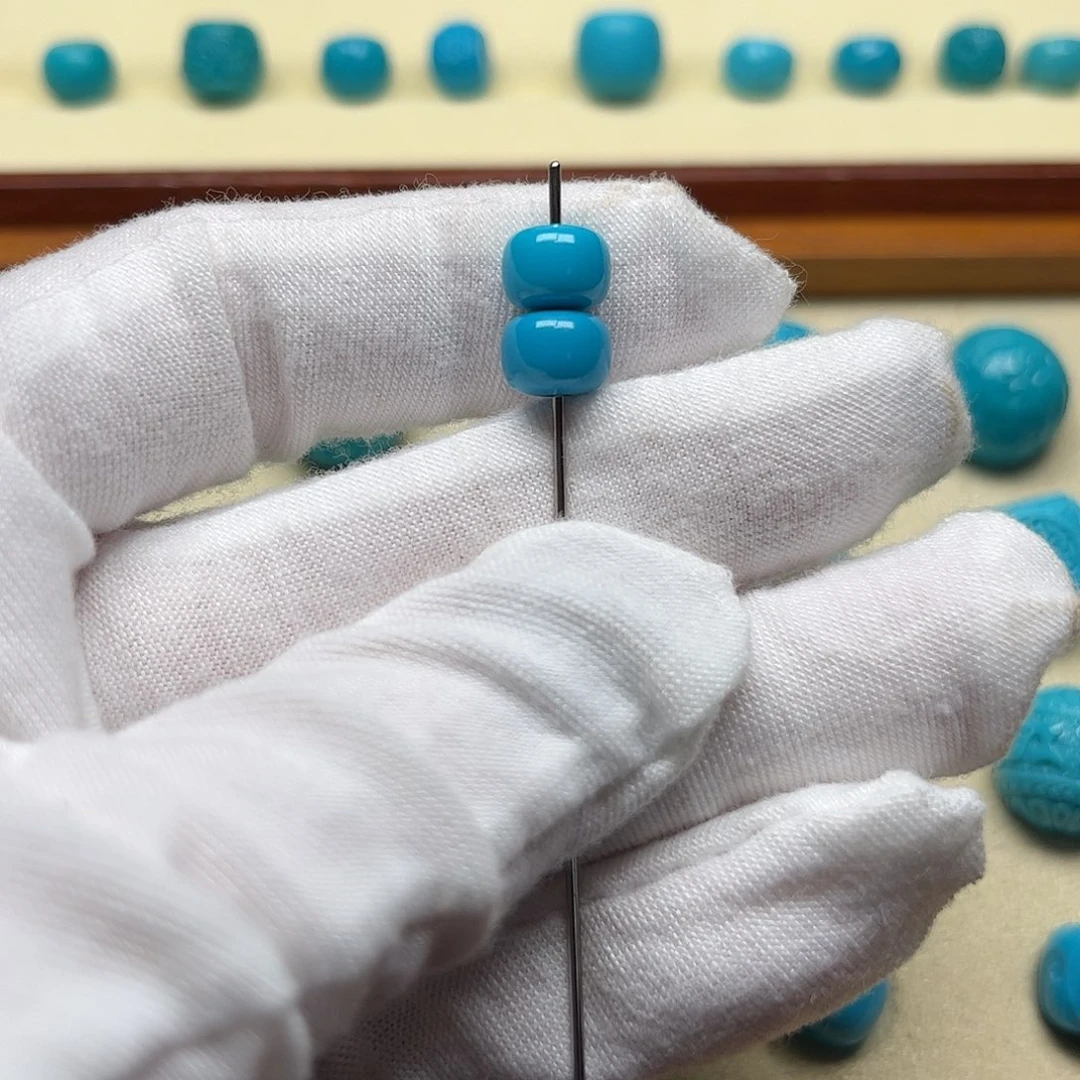 绿松石未镶嵌天然原矿绿松石无镶嵌老型7.7