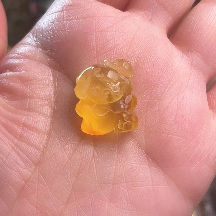 琥珀颈饰未镶嵌?***长