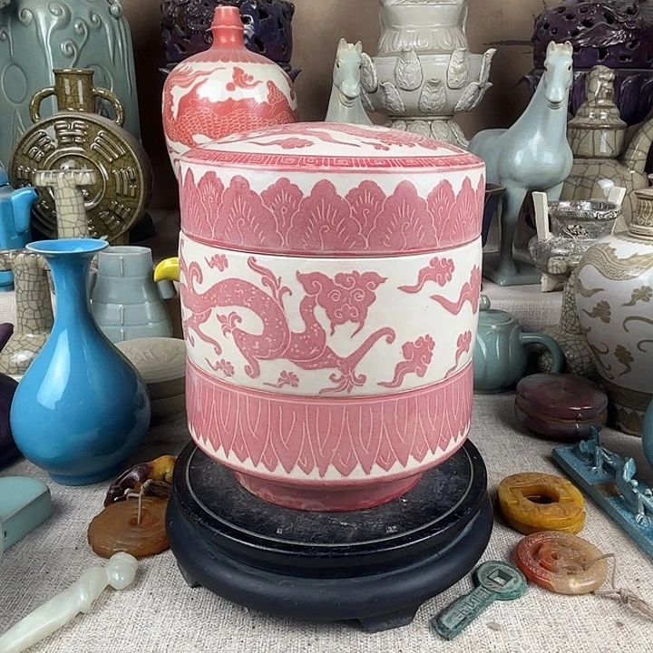 摆件瓷器好漂亮呀