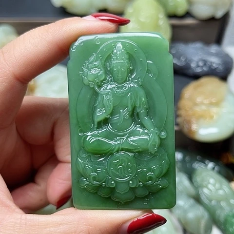 颈饰未镶嵌和田玉?****?