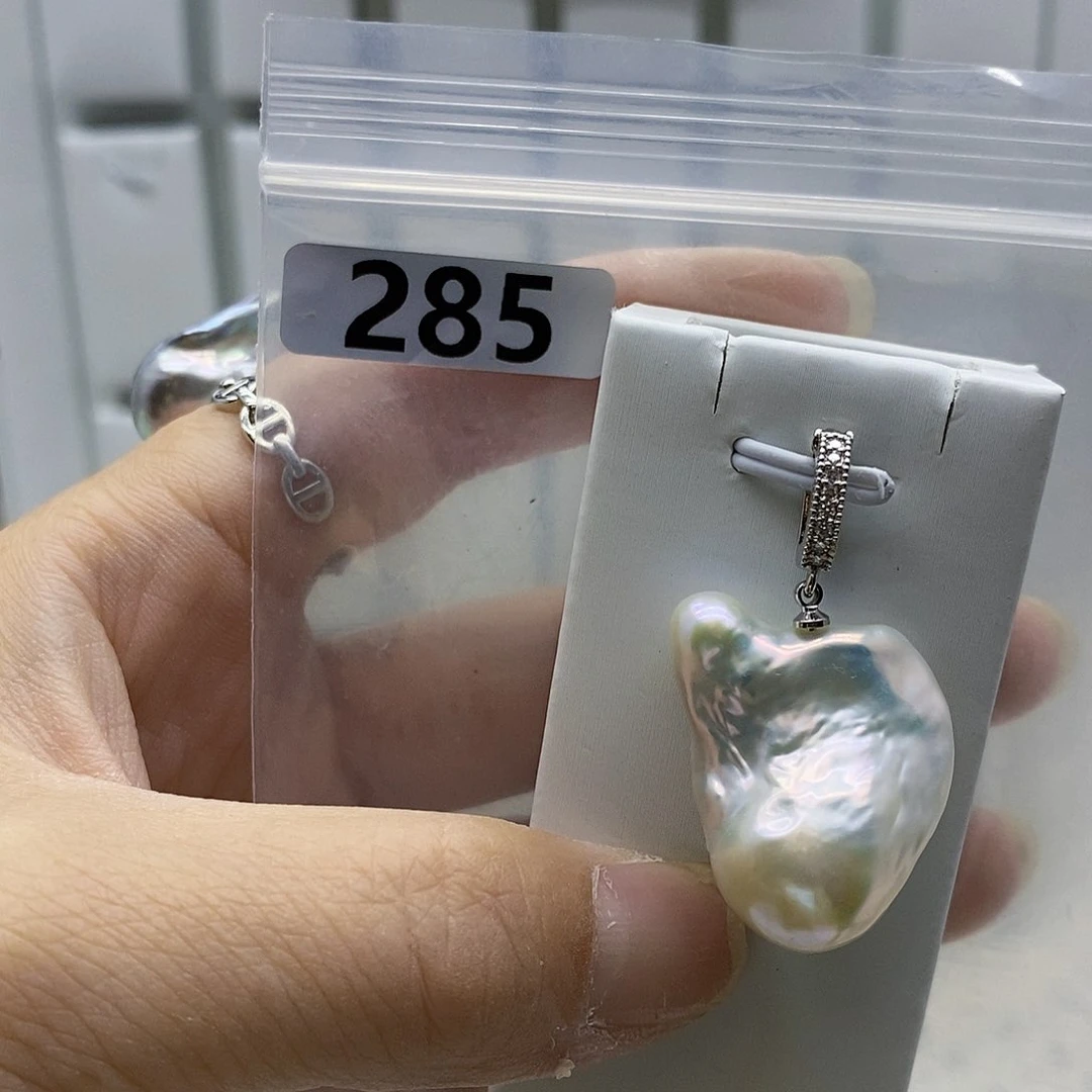 颈饰合金淡水珍珠