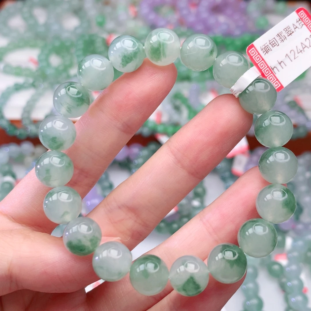 翡翠手链未镶嵌翡翠10mm