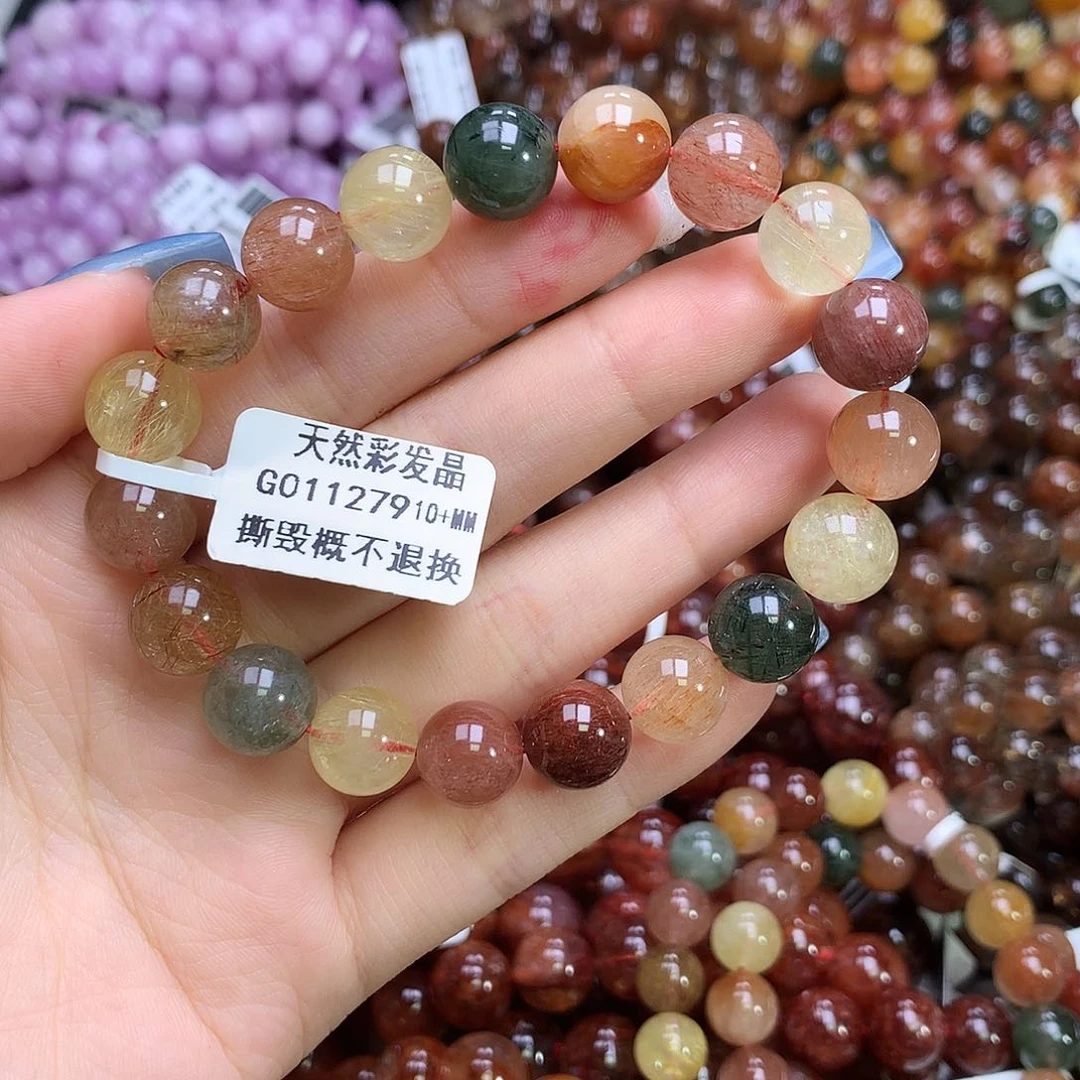 水晶手链未镶嵌，