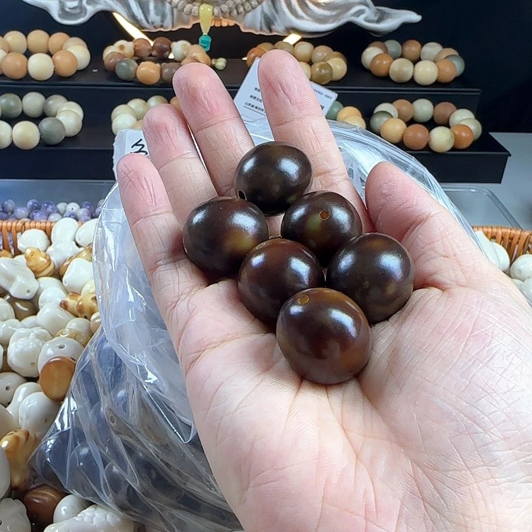 菩提根/象牙果手串卡23鹅蛋10颗