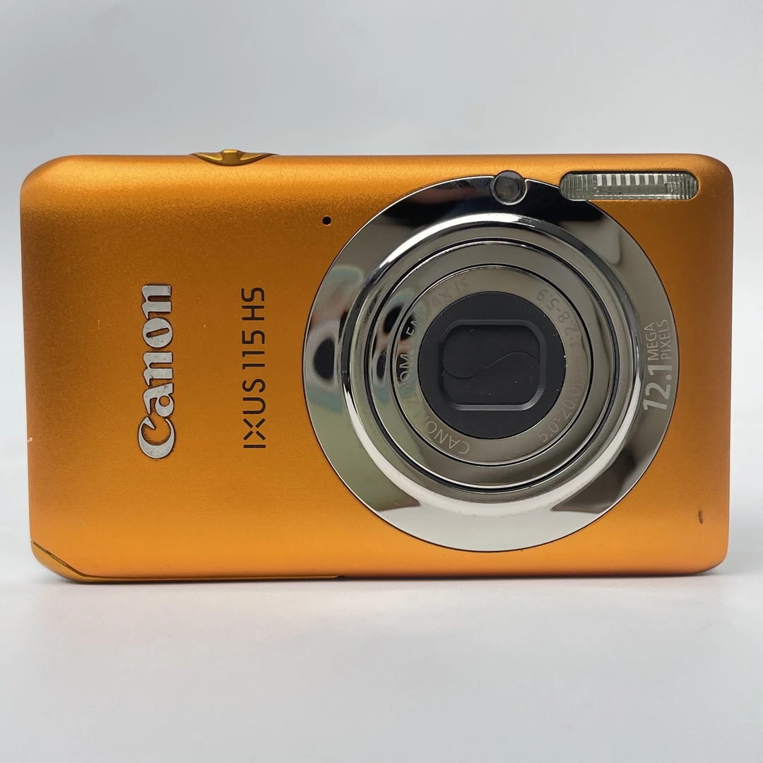 95新 Canon/佳能 ixus115橙色福利价1210万像素4倍变焦复古ccd