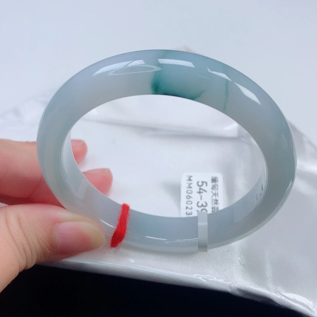 未镶嵌手镯翡翠54正圈