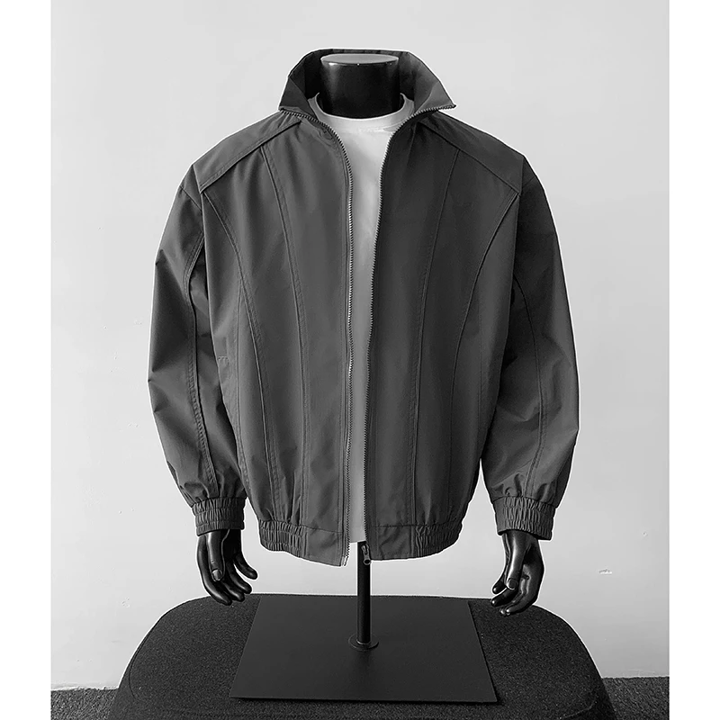 防水夹克男士秋季新款美式潮流解构痞帅宽松休闲百搭cleanfit外套