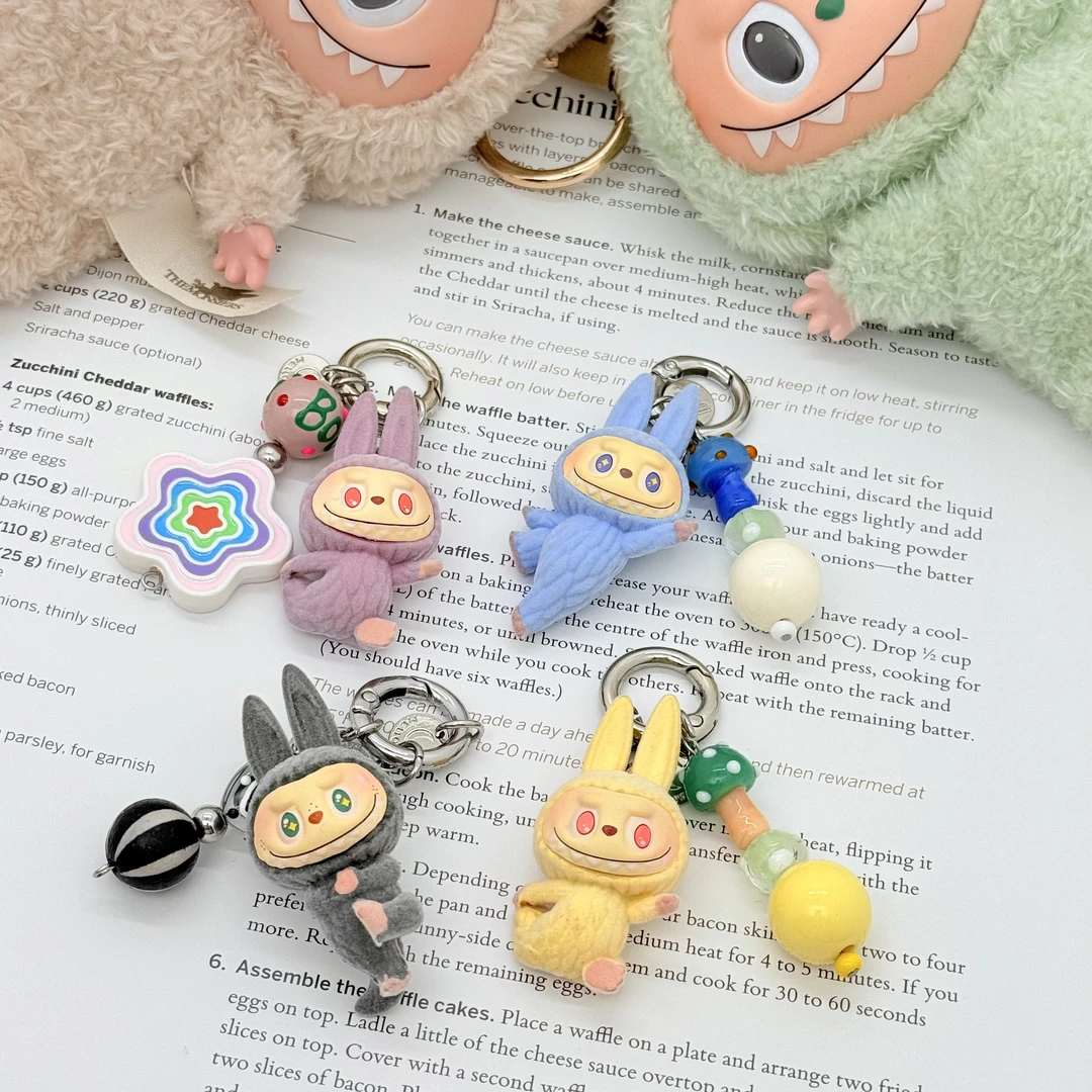 【可爱拉布布挂链】CASE潮牌手链手机链创意短款珍珠网红挂饰挂件