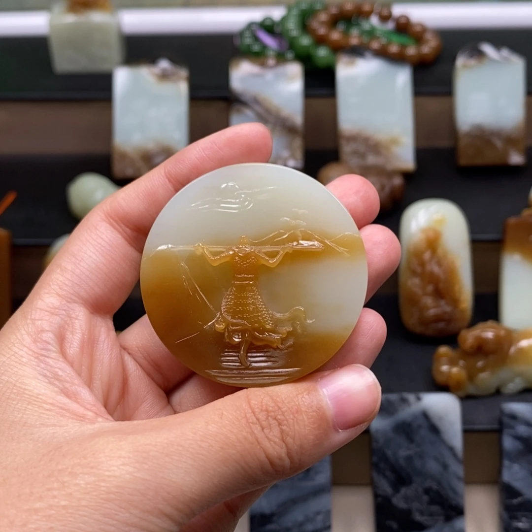 未镶嵌和田玉挂件