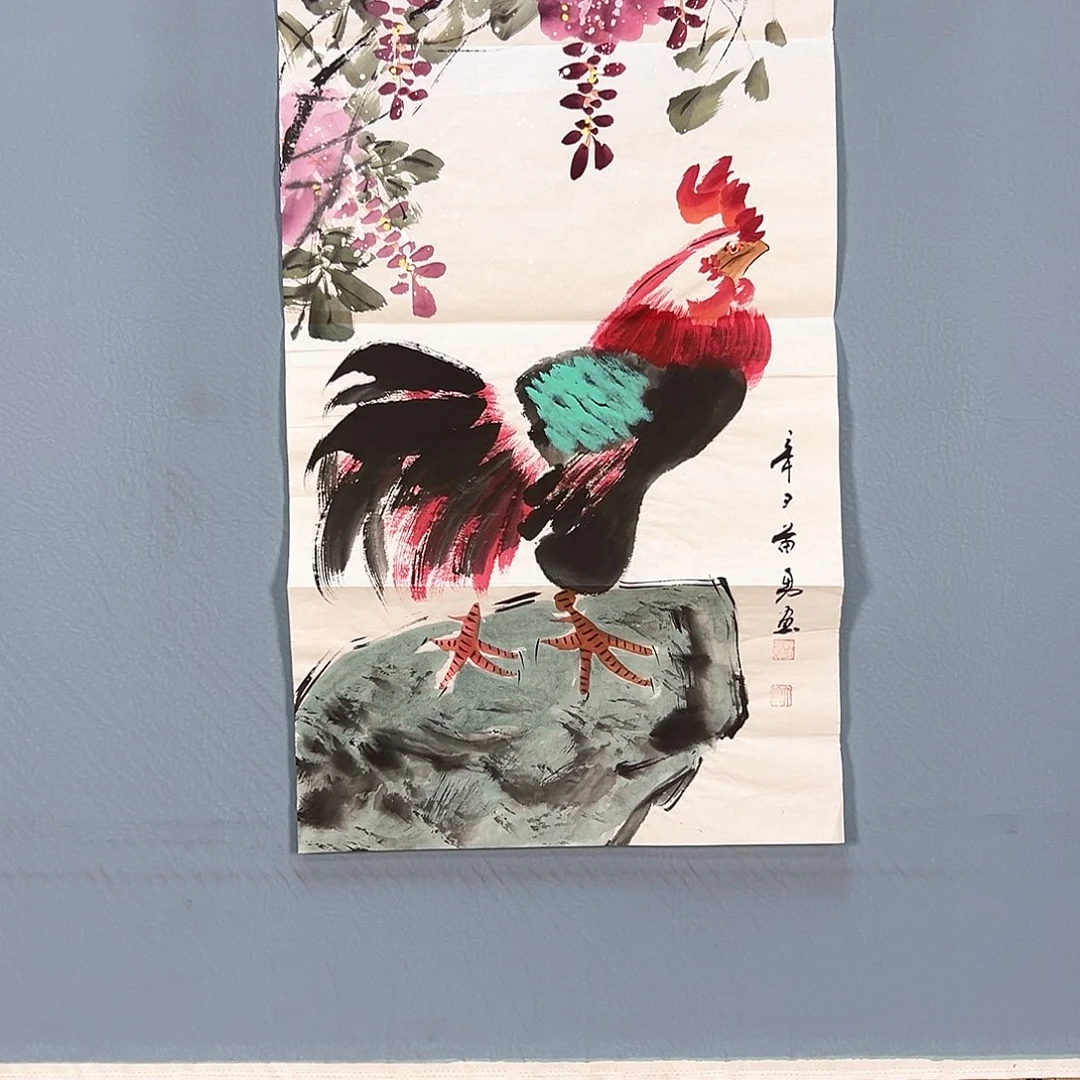 国画322 花鸟和蝴蝶都会出现