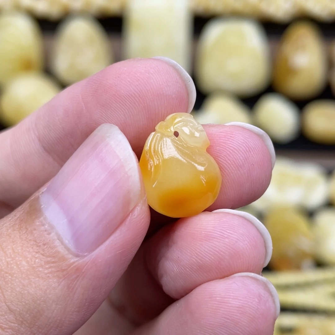 裸石琥珀未镶嵌琥珀蜜蜡