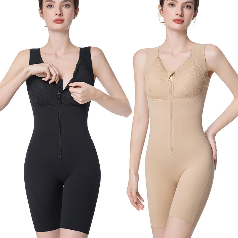赫赫身材管理器体雕美体塑形产后连体塑身衣收腹束腰提臀显瘦正品