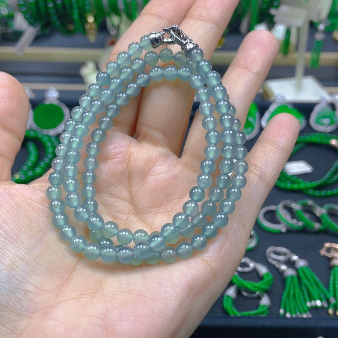 颈饰未镶嵌翡翠项链5