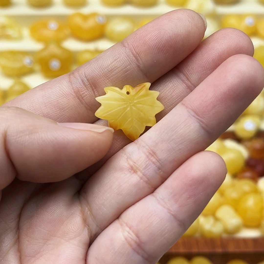 蜜蜡未镶嵌裸石天然