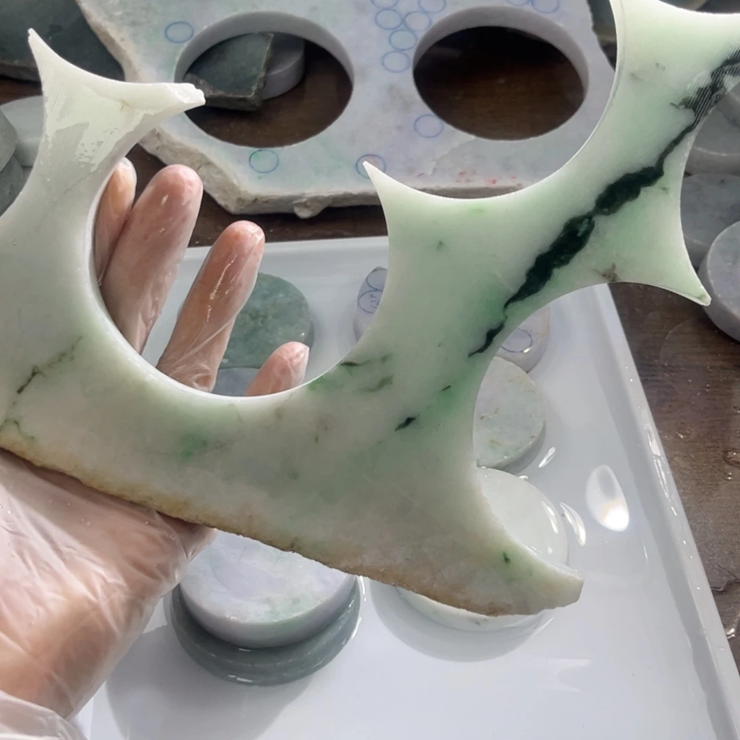 翡翠裸石天然A货翡翠